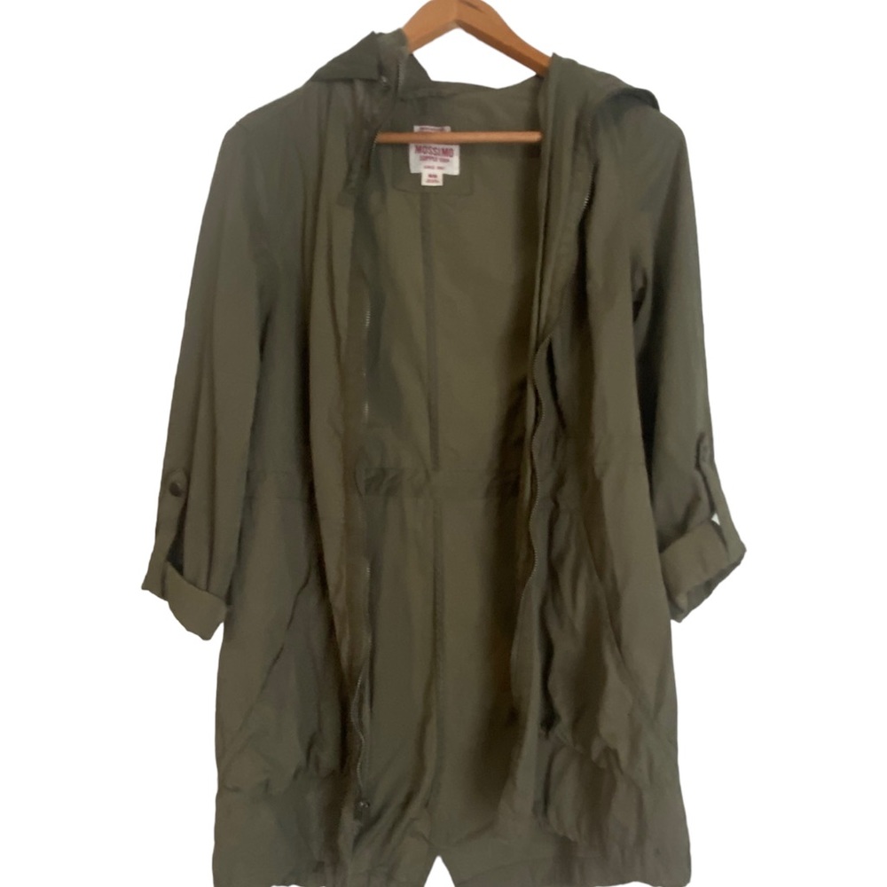 Women’s pocket hood Rain Jacket